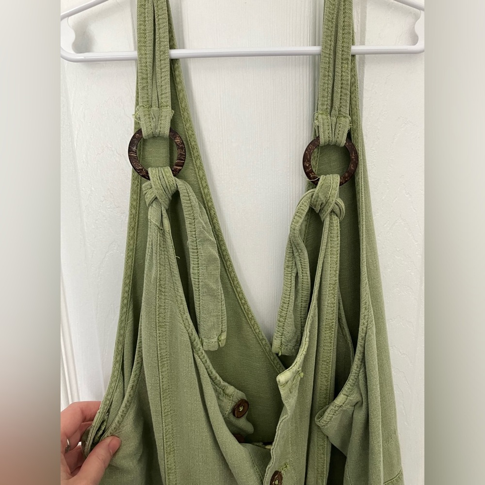 Free People Memphis romper overall shortalls - Picture 3 of 14